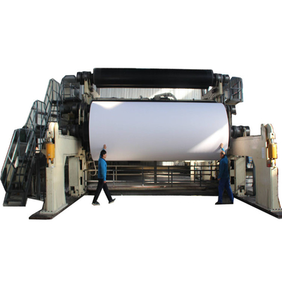 機械にパルプ2400のMmのバガスの作る筆記用紙を印刷する長網抄紙機A4