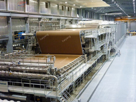 150T製紙工場の高性能のための機械180m/分を作る複式アパートの見返し