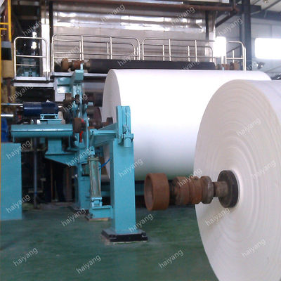 1575mmの6T/Dパルプおよび紙くずの機械を作るリサイクルのジャンボ ロールのトイレ ットペーパー ペーパー ロール