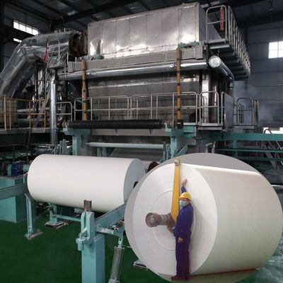 ペーパー製造工場の生産ライントイレ ットペーパーのペーパー作成機械