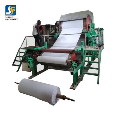 小規模の中国の機械を作る新しいティッシュのトイレット ペーパーの製造所ロール