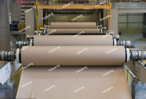 5200mmクラフト紙の製造所の植物機械600m/最低の木材パルプ