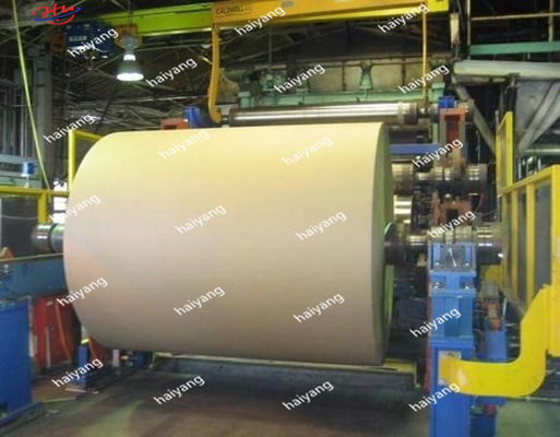 1092mmクラフトの長網抄紙機のペーパー作成製造所の機械類500T/Dのカートンのリサイクル