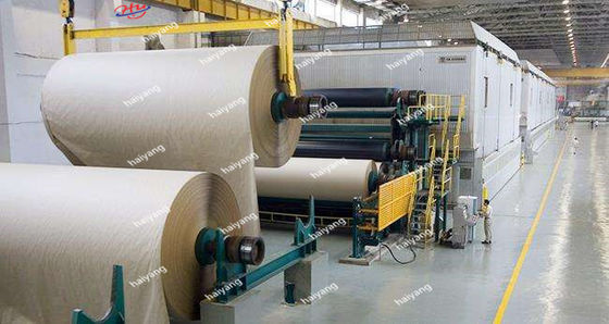 廃棄物紙リサイクル機械 クラフト紙機械 生産ライン ブラウン・カード