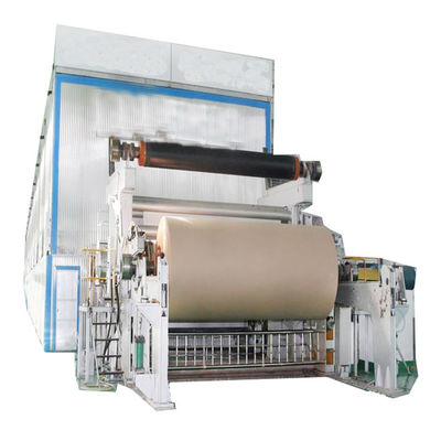 波形のクラフト紙の製版機械300g/㎡をリサイクルする