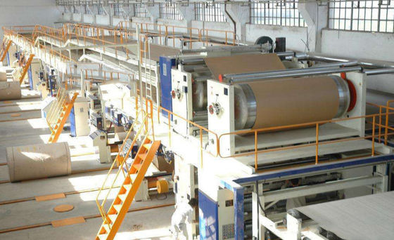 クラフト紙製造機械 クラフト紙試験用紙ラインヤー 500T/D 5200mm