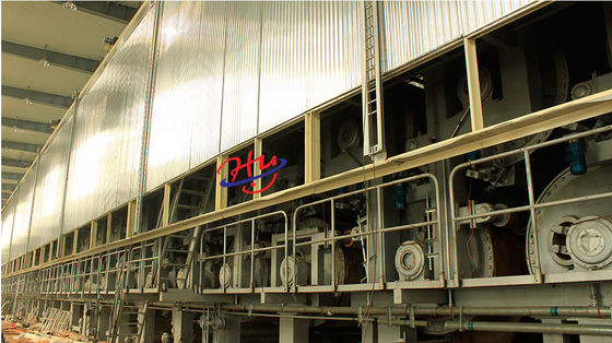 2400mmはカートン箱の製造所の生産ラインのための段ボール紙の作成機械を