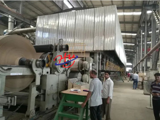 中型紙製造機械 クラフト紙の浮き機 200m/Min 4000mm