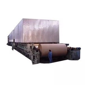 3400mmクラフト紙機械防水ポリ塩化ビニールのフィルム70T 250m/分