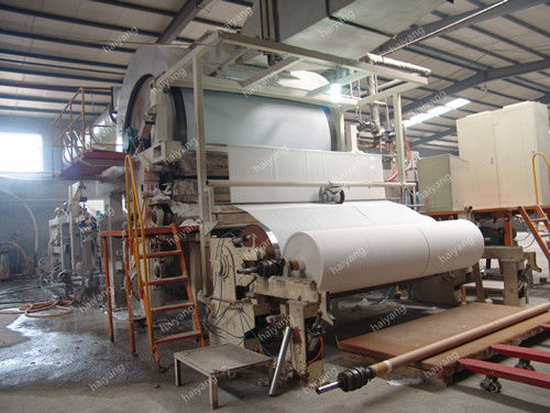 機械を作る米のわらの木材パルプのトイレット ペーパー